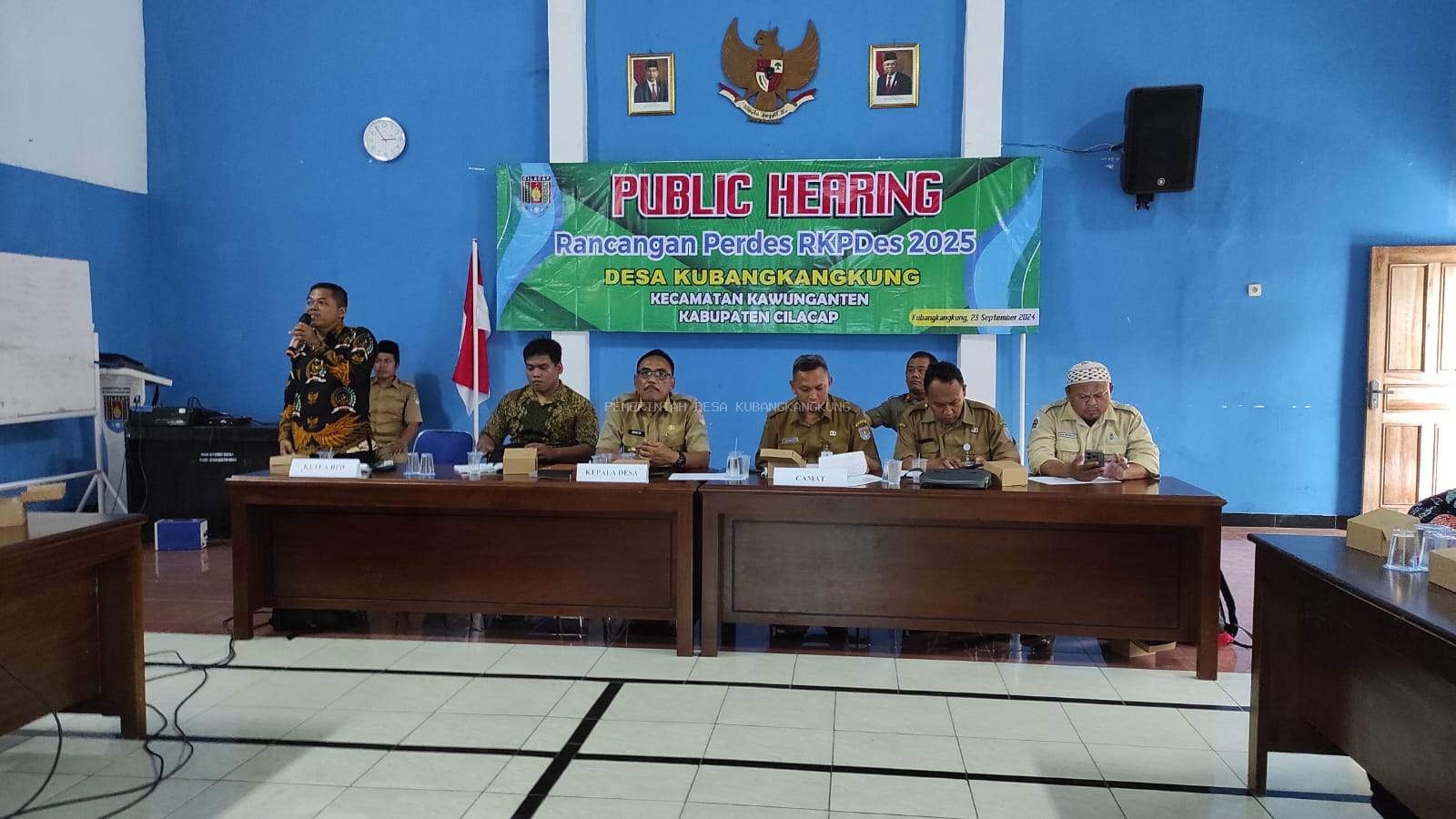 Public Hearing RKPDes Desa Kubangkangkung